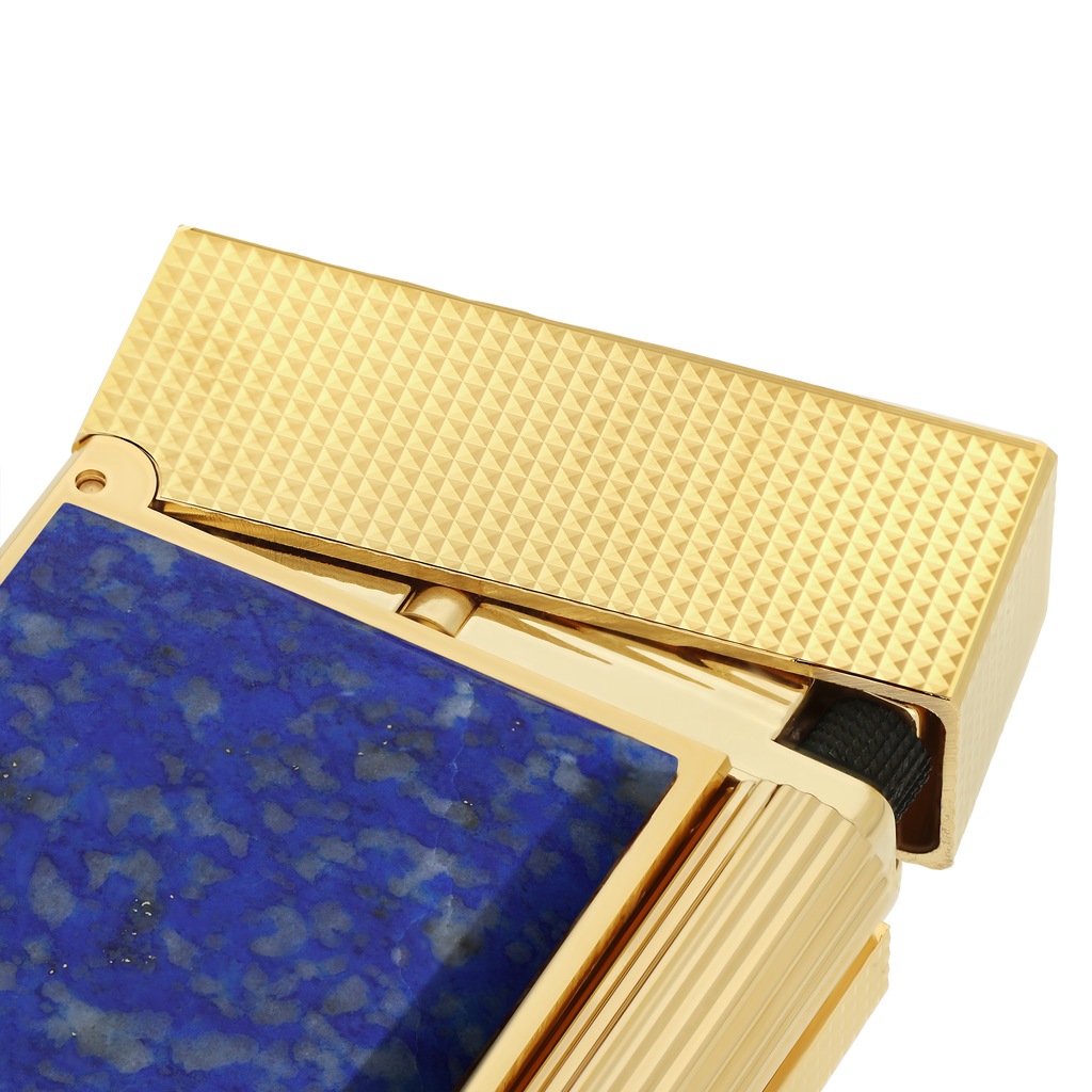 S.T. Dupont Line 2 Stone of Fortune Lapis Lazuli Lighter