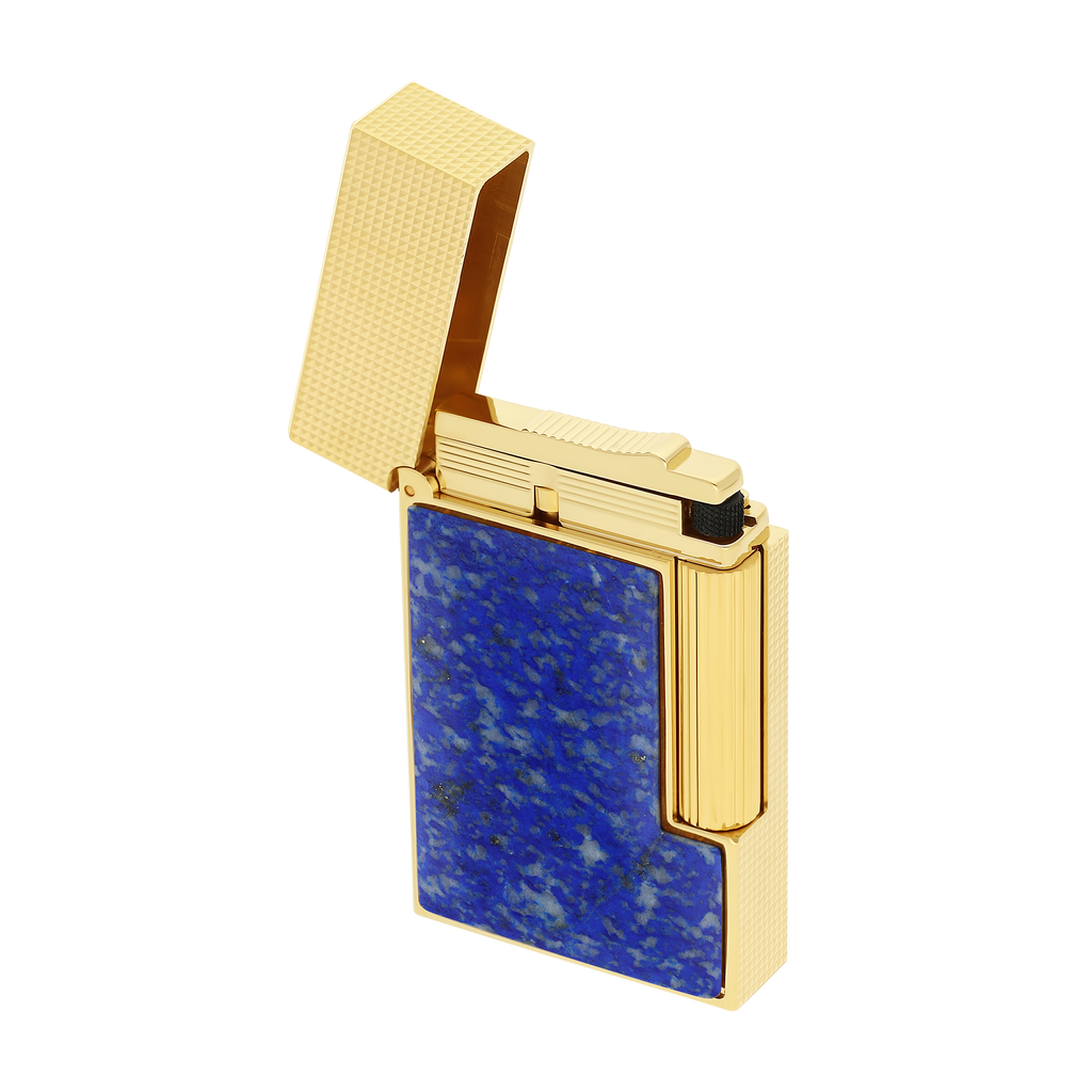 S.T. Dupont Line 2 Stone of Fortune Lapis Lazuli Lighter