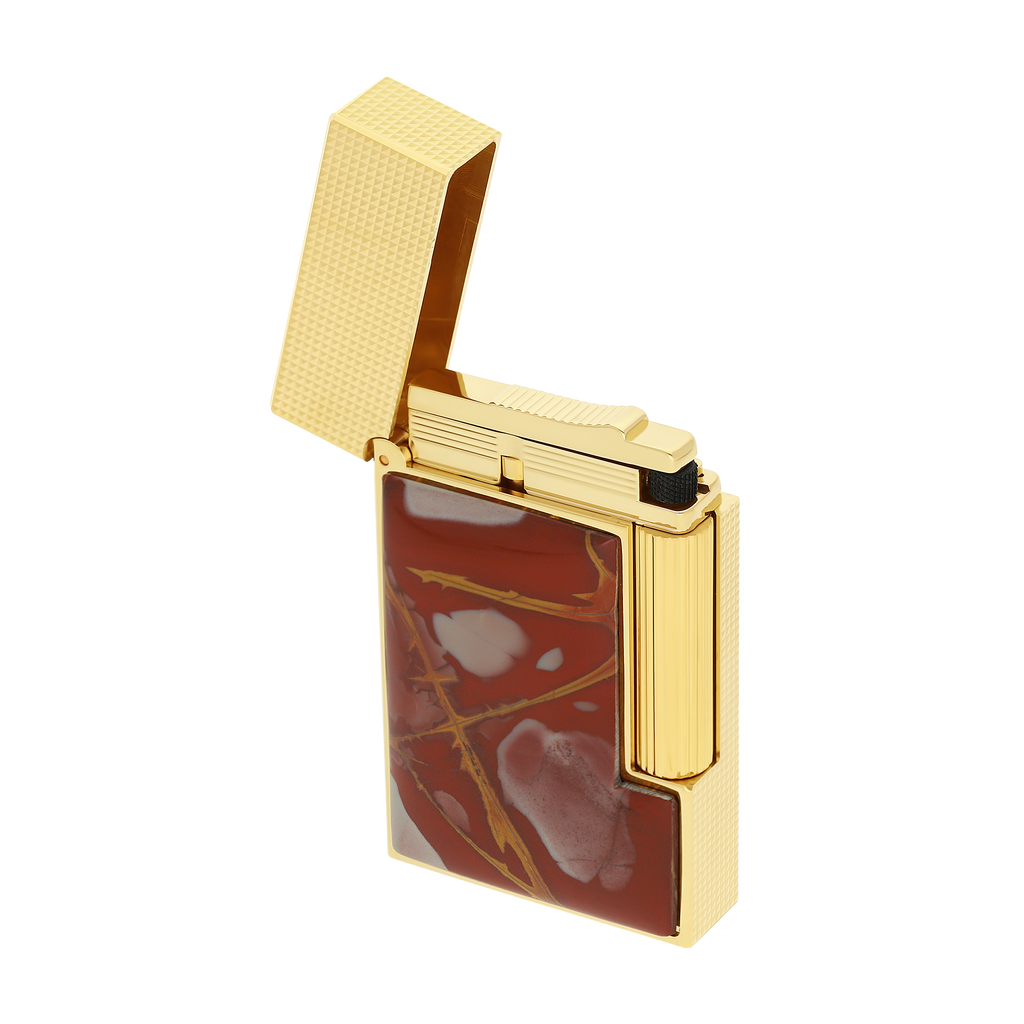S.T. Dupont Line 2 Stone of Fortune Jaspe Noreena Lighter