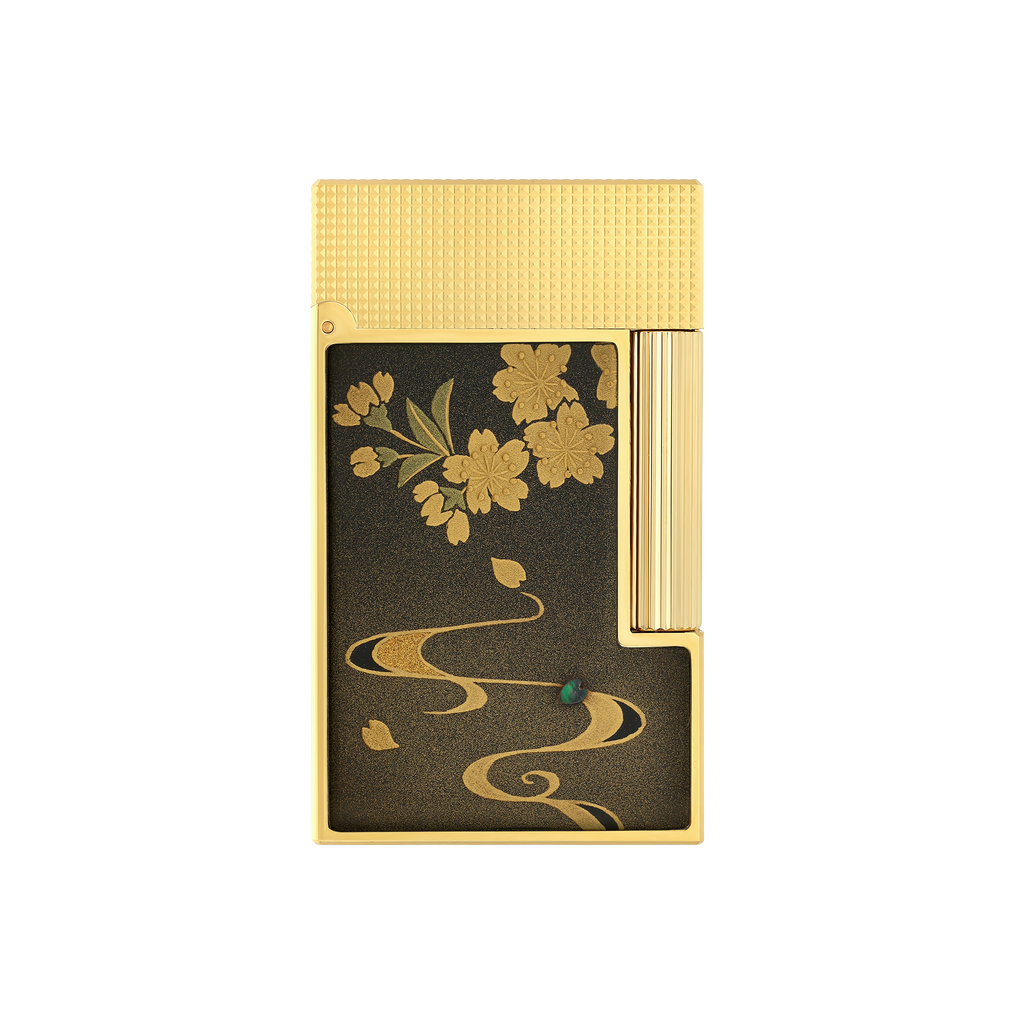 S.T. Dupont Maki-e Line 2 Lacquered lighter - C16151