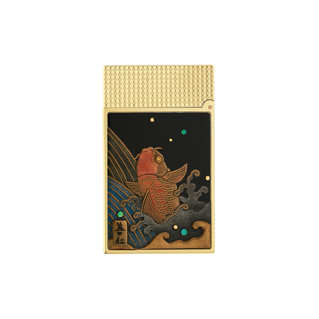 S.T. Dupont Maki-e Line 2 Lacquered Lighter - C16155