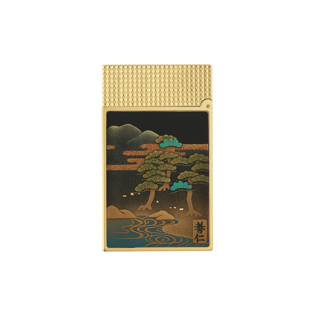 S.T. Dupont Maki-e Line 2 Lacquered Lighter - C16156