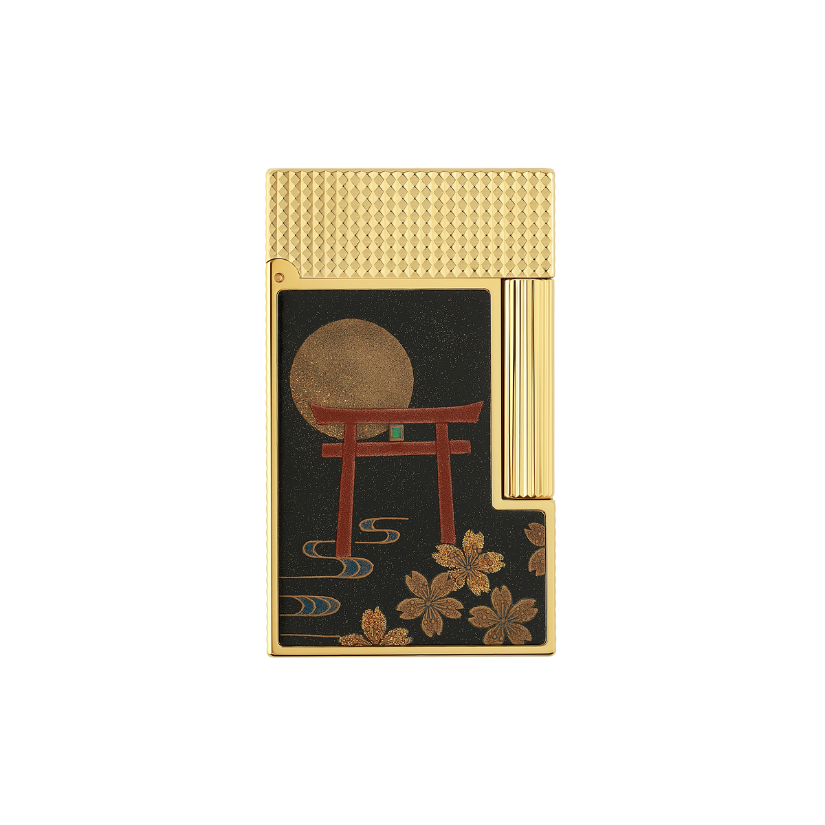 S.T. Dupont Maki-e Line 2 Lacquered Lighter - C16157