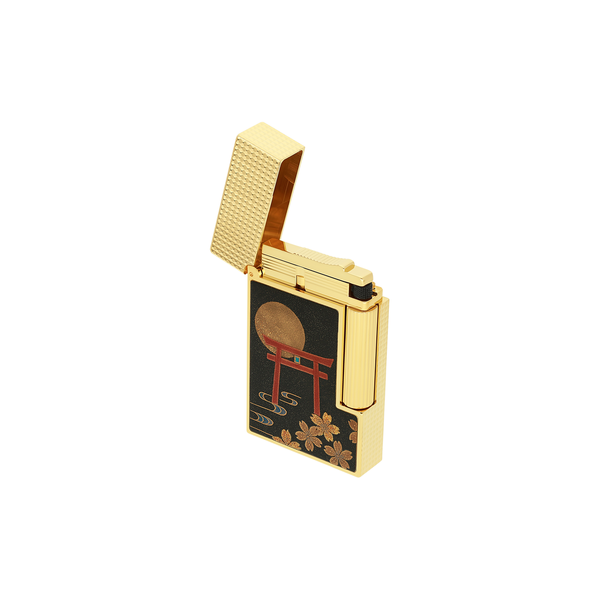 S.T. Dupont Maki-e Line 2 Lacquered Lighter - C16157