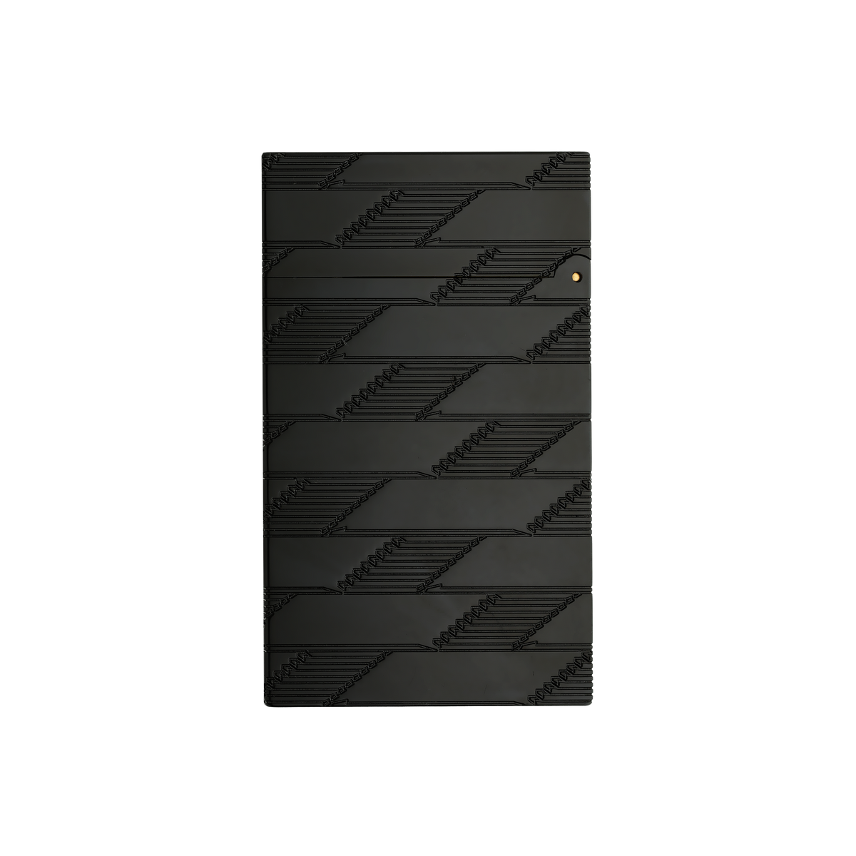 S.T. Dupont Monogram 1872 Line 2 Guilloche Lighter - Black