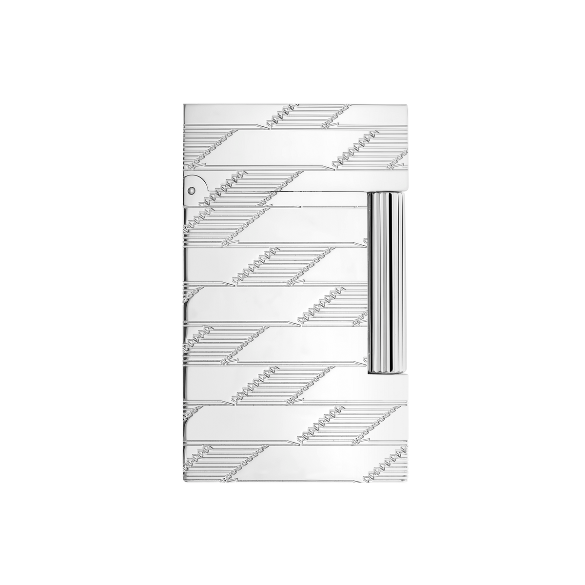 S.T. Dupont Monogram 1872 Line 2 Guilloche Lighter - C16180