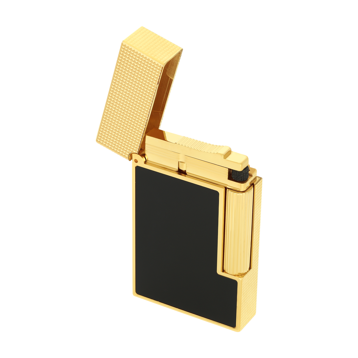 S.T. Dupont Line 2 Lighter MicroDiamond head - Black