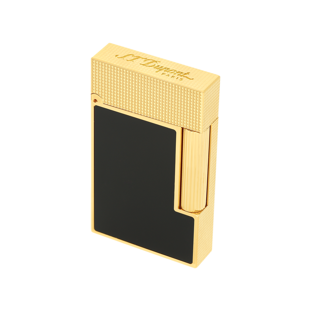 S.T. Dupont Line 2 Lighter MicroDiamond head - Black