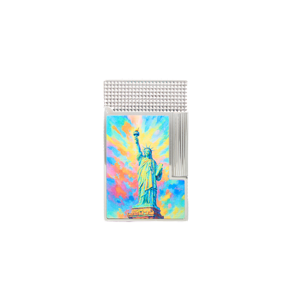 S.T. Dupont Statue of Liberty Line 2 Lacquered Lighter