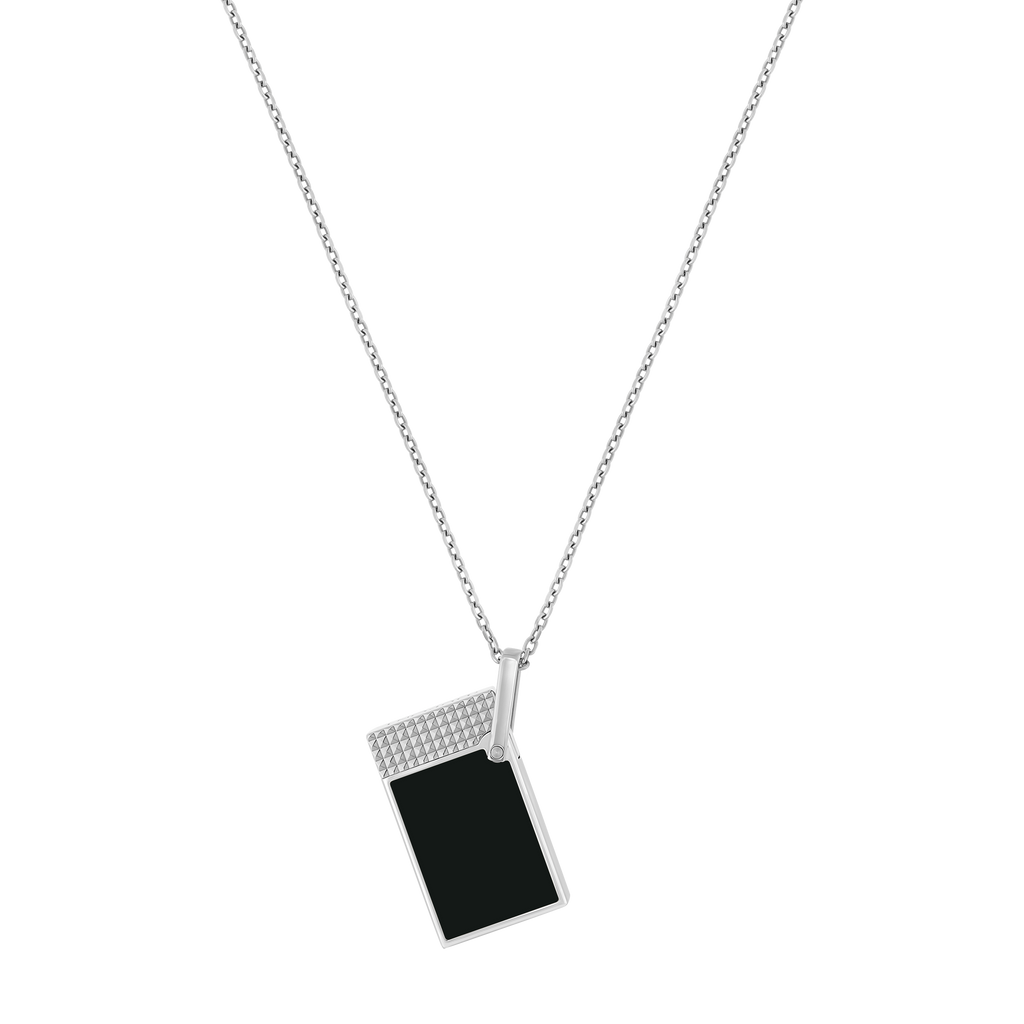 S.T. Dupont Lacquered lighter - Silver