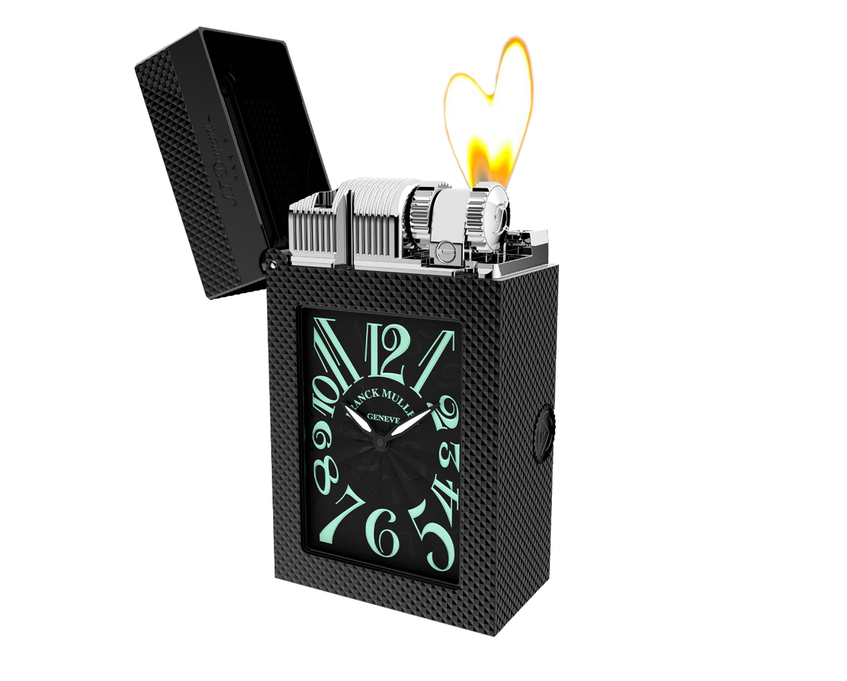S.T. Dupont Franck Muller Black PVD Complication Lighter
