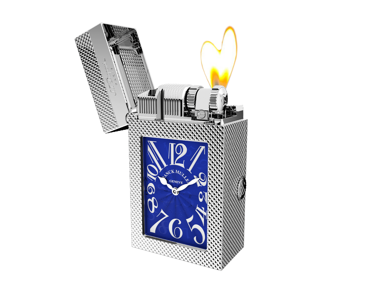 S.T. Dupont Franck Muller Blue Complication Lighter