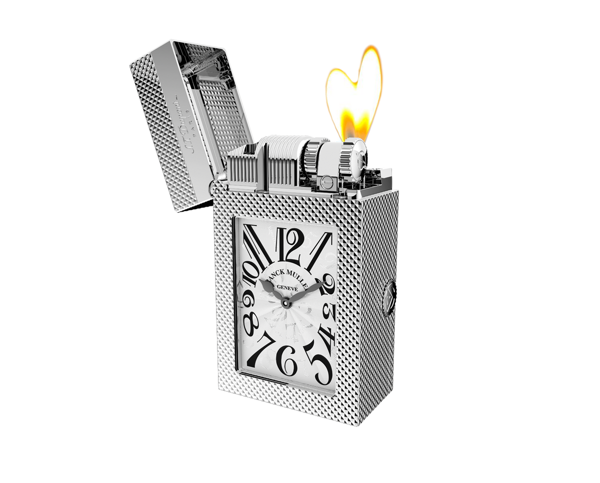 S.T. Dupont Franck Muller White Complication Lighter