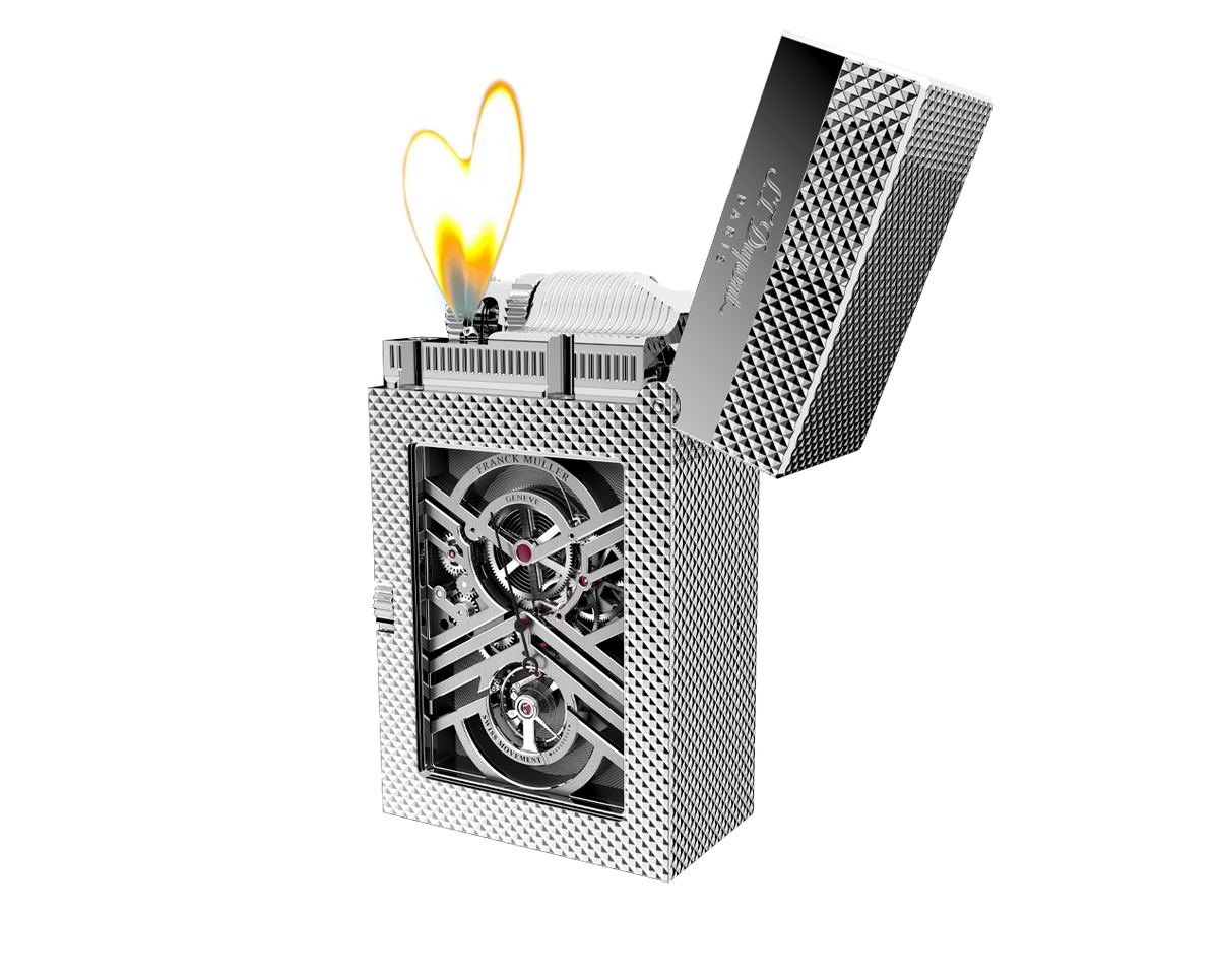 S.T. Dupont Franck Muller White Complication Lighter