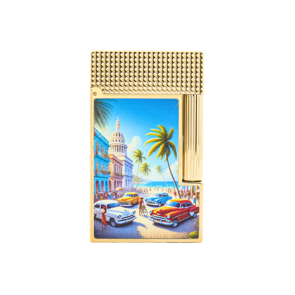 S.T. Dupont Lacquered lighter