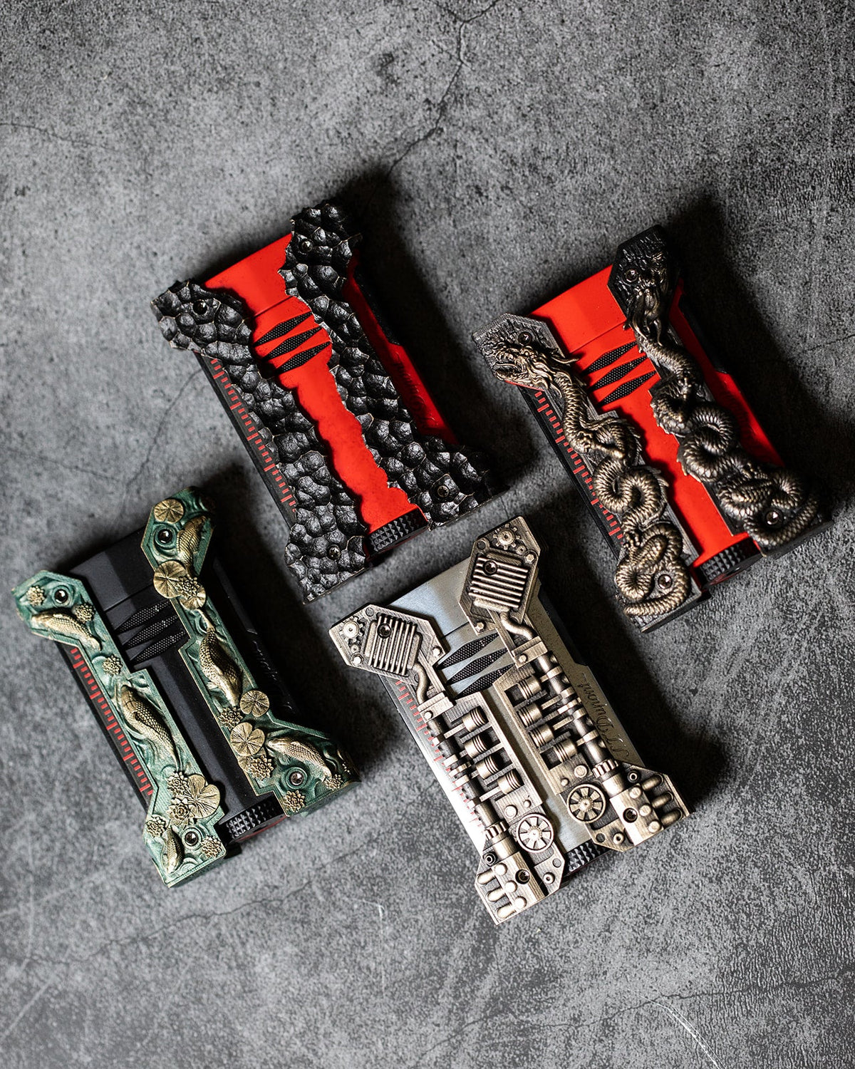 S.T. Dupont Defi XXtreme Haute Creation Rock Lighter