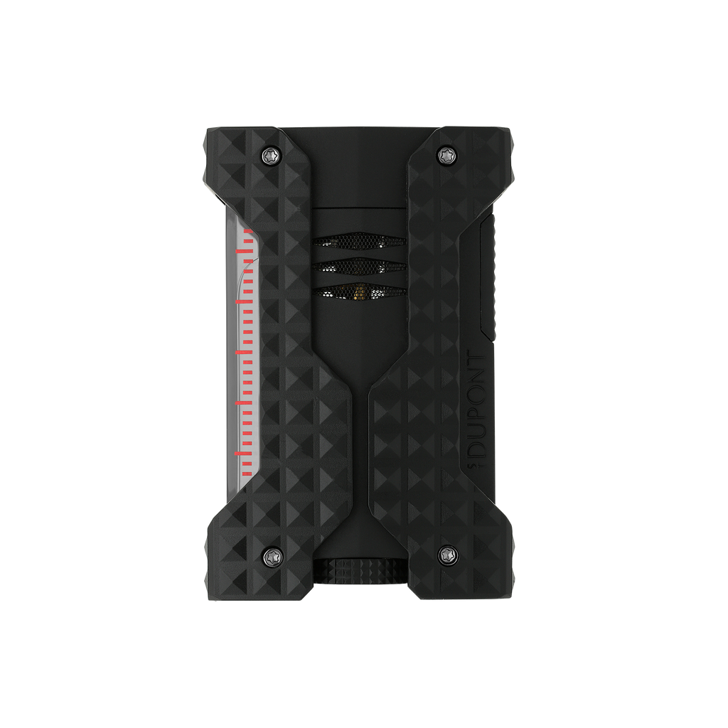 S.T. Dupont Windproof Brushed lighter - Black