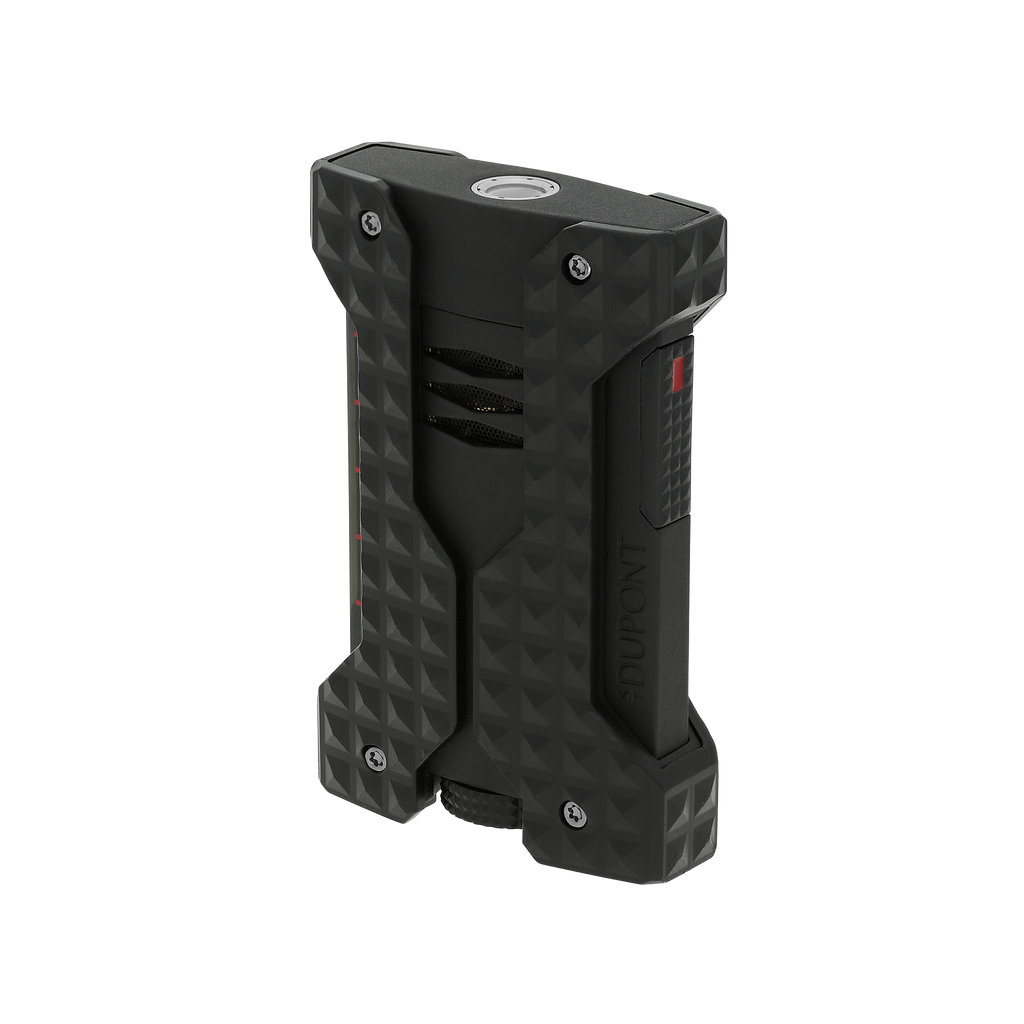 S.T. Dupont Windproof Brushed lighter - Black