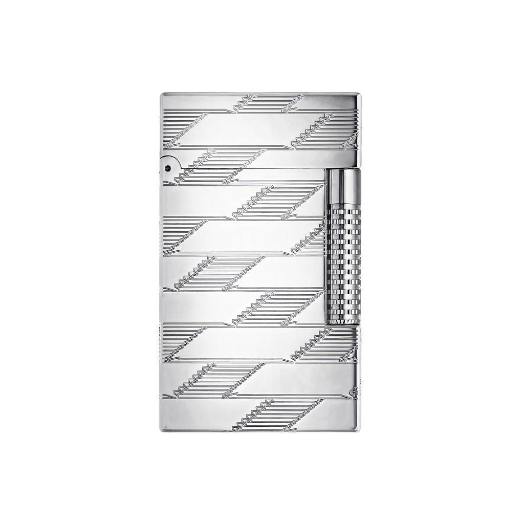 S.T. Dupont Le Grand Dupont Guilloche lighter - Silver